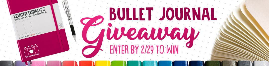 Enter to Win Everything You Need to Start a Dot Journal!