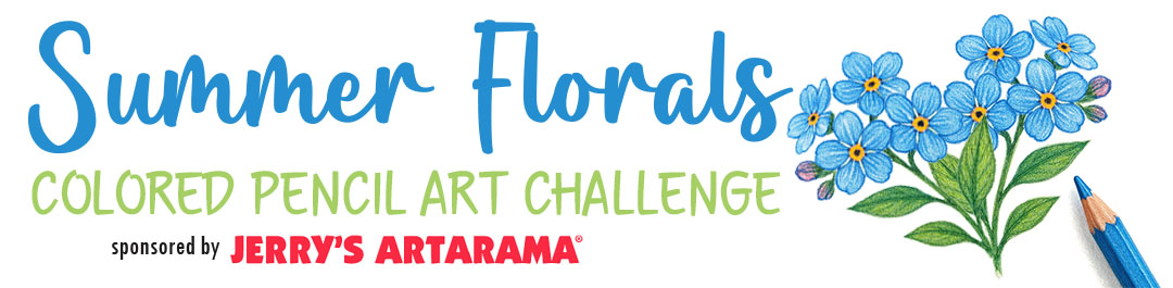 Summer Florals ART CHALLENGE!